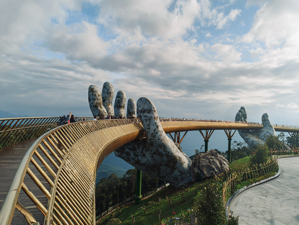 Da Nang Golden Hands Bridge